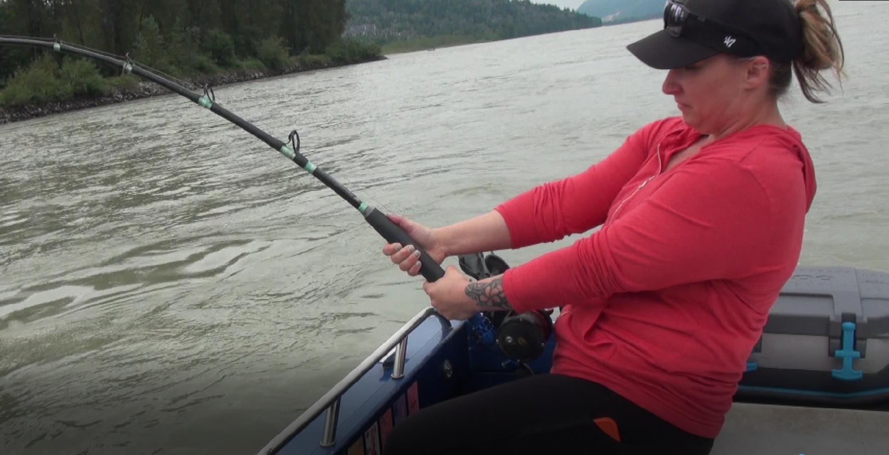 Summer Sturgeon Fishing on the Fraser River in Chilliwack, BC