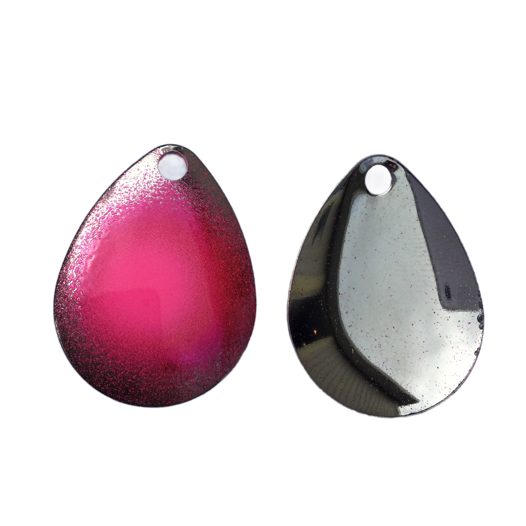 Yakima Bait Flash Glo Casting Spinner 3/8 Oz Nickel Pink