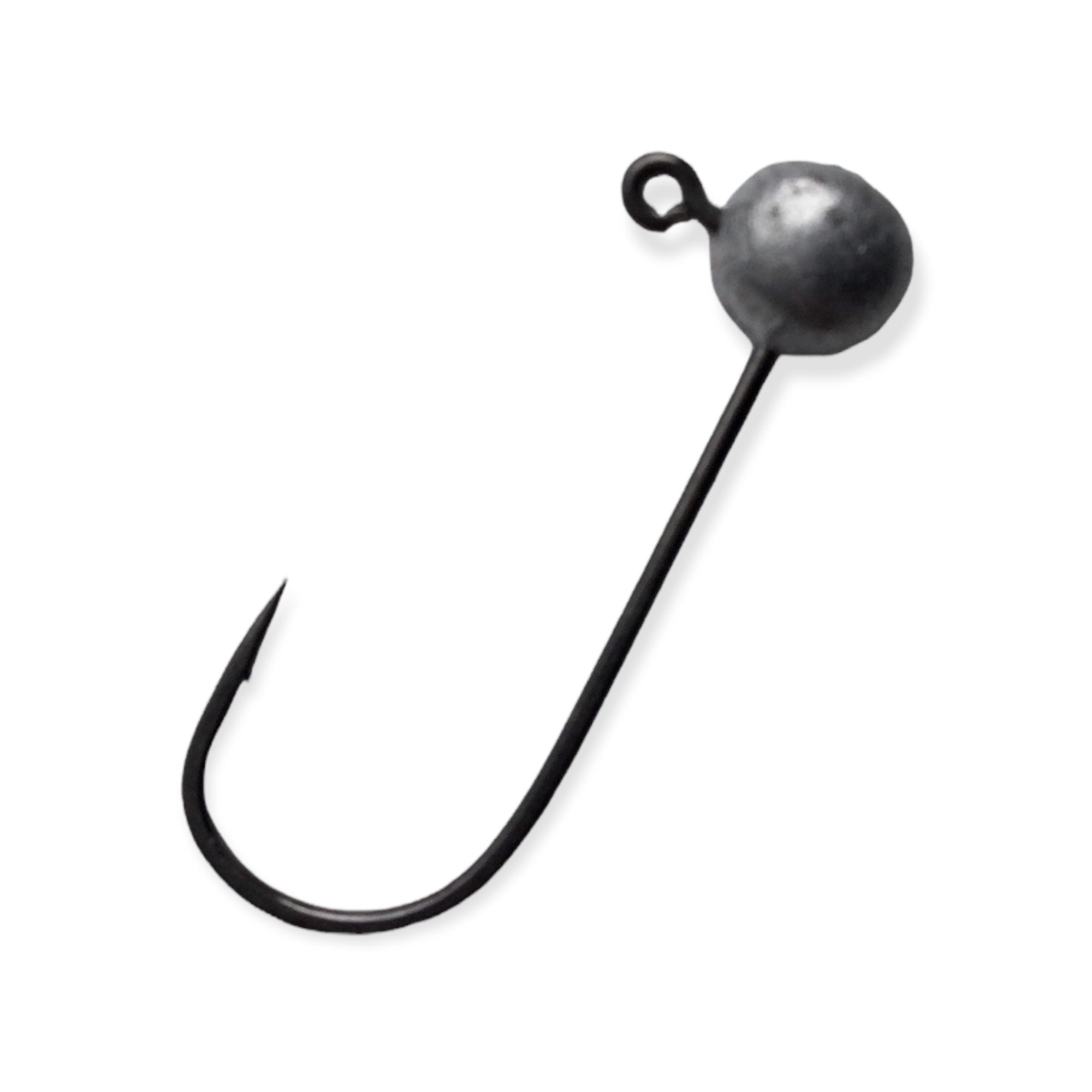 thumbnail image 2 of 50pc TCI Jigs Minnow Head Jigs – 1/32oz – Bronze Sickle Hooks – Sizes #6, #4, #2, #1 – USA Made 2 of 5