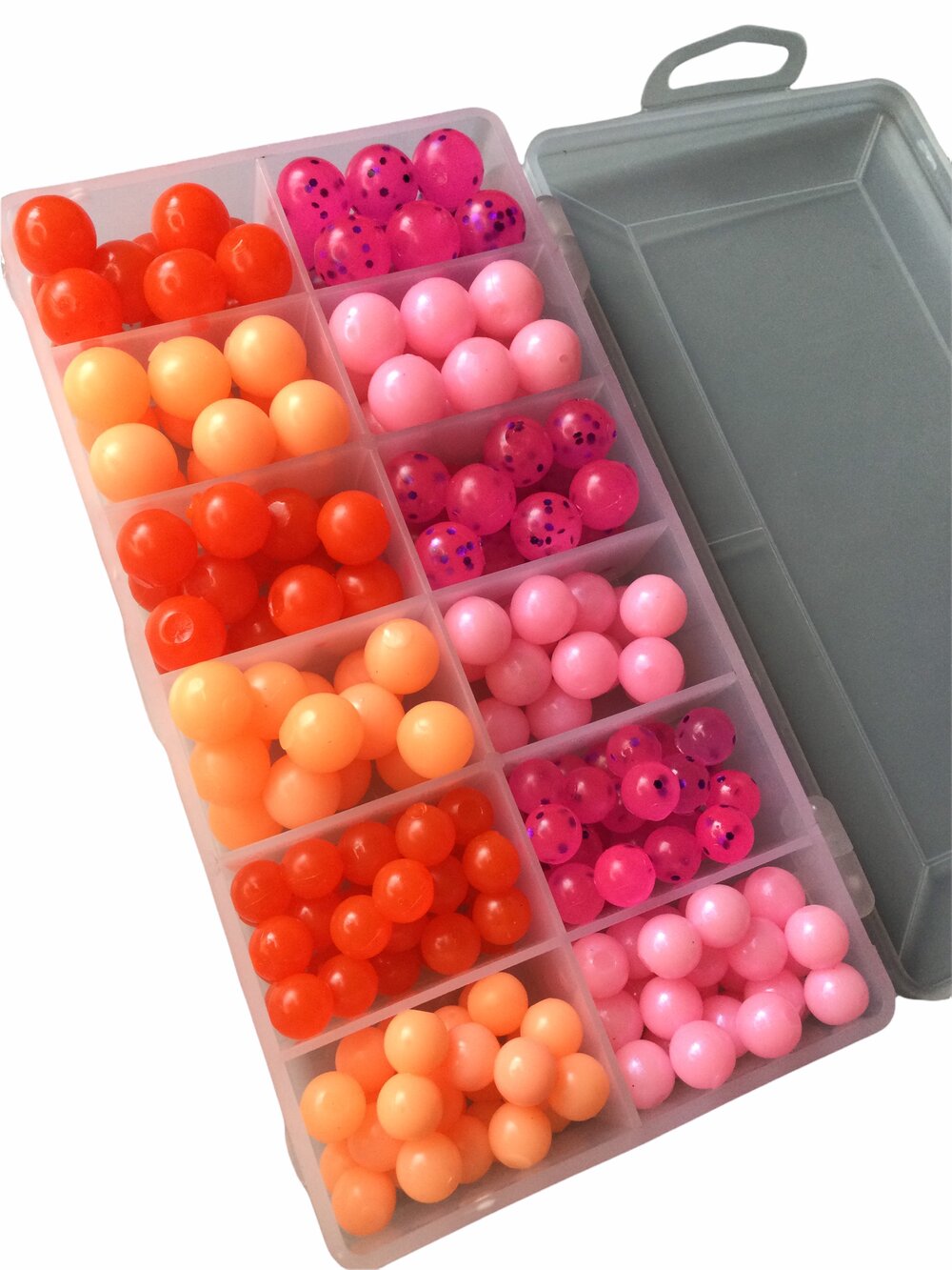 Soft plastic beads/eggs Pack #2 for COHO Salmon
