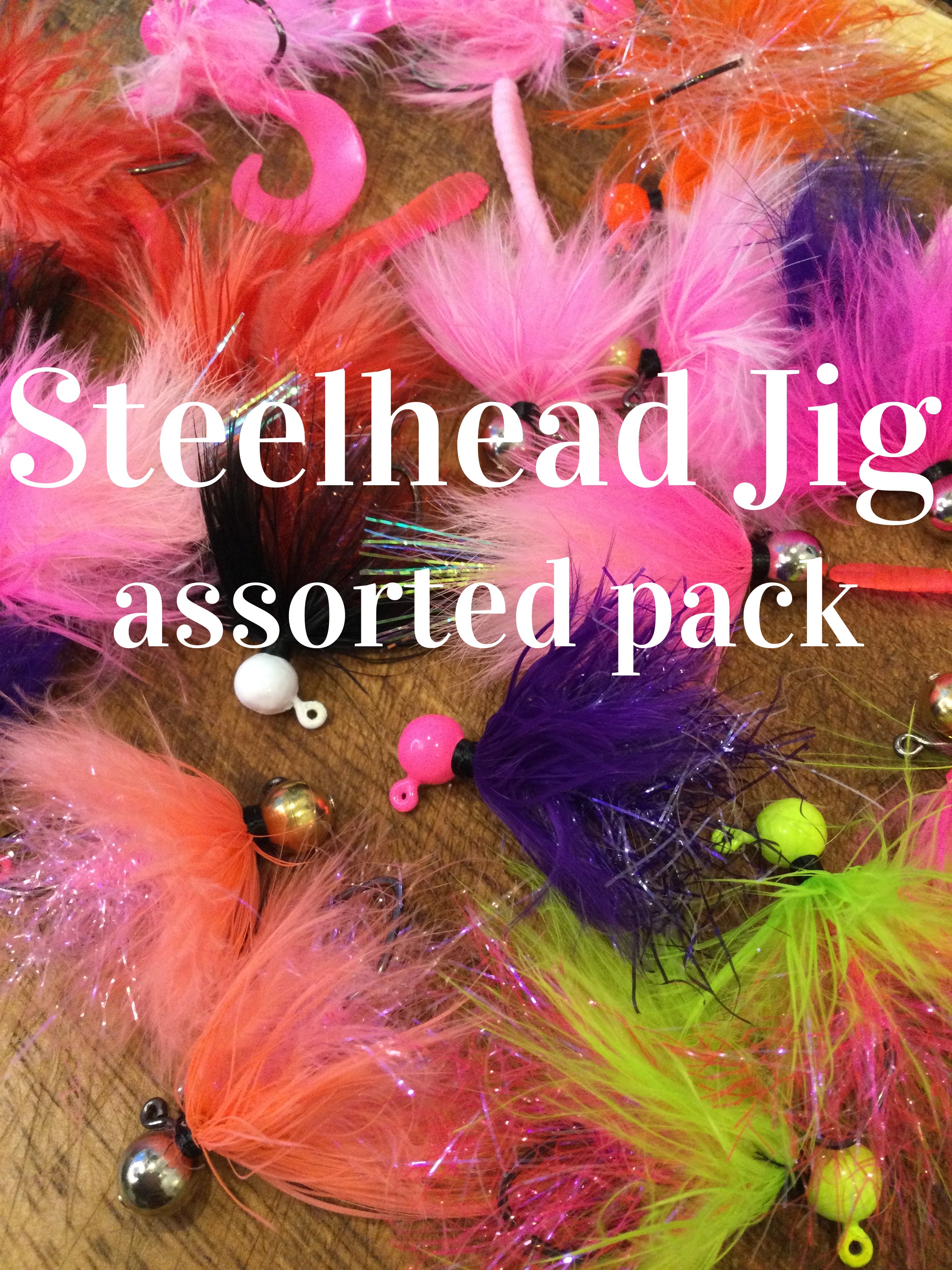 Steelhead Jigs – Tagged Crappie Jigs – Tangled Tackle Co