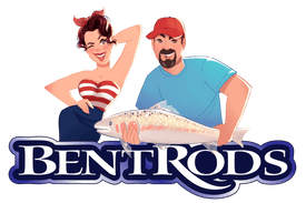 Bent Rods Guiding & Fishing Co Logo