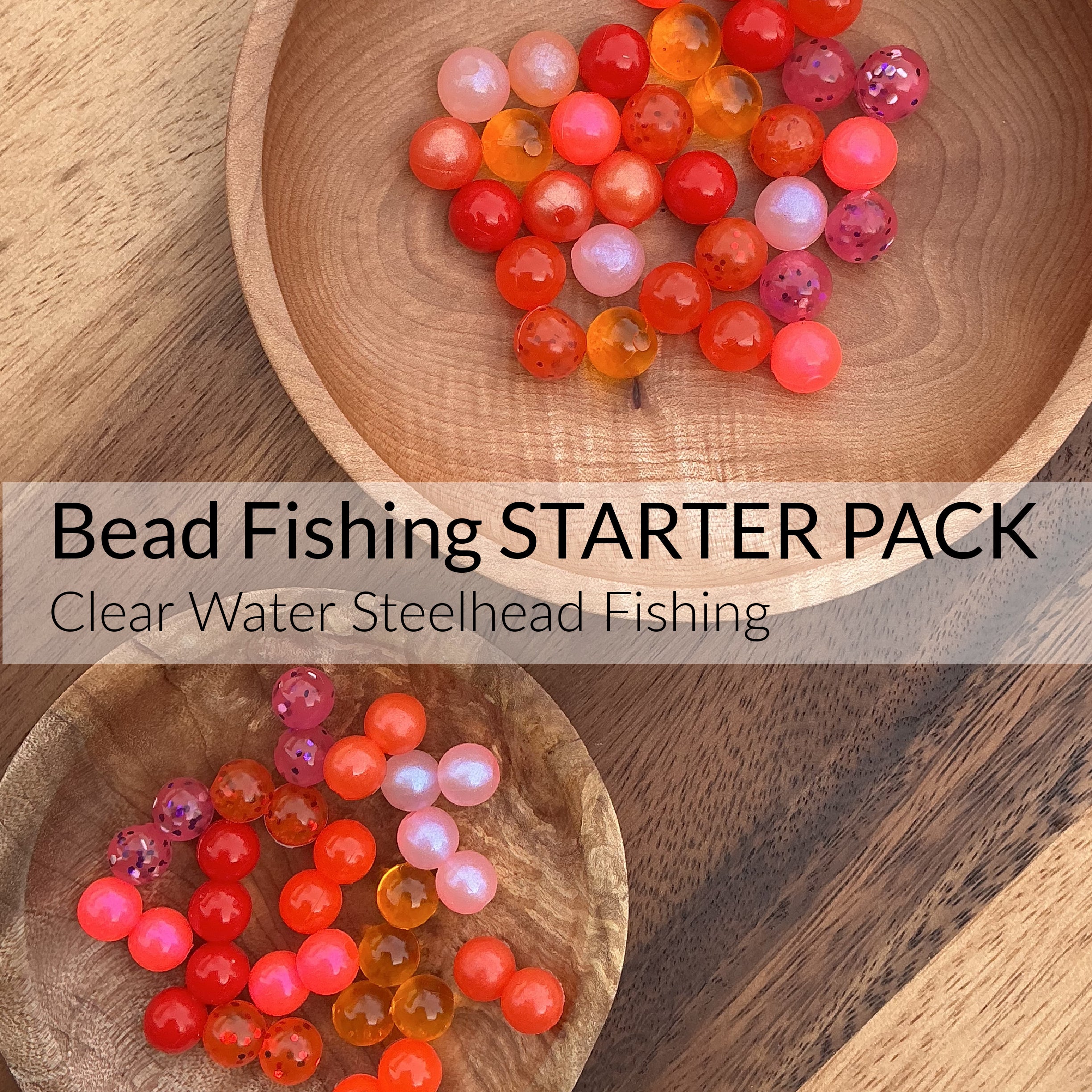 18 Sachets De Perles Steelhead (20 Perles/sachet, 10mm