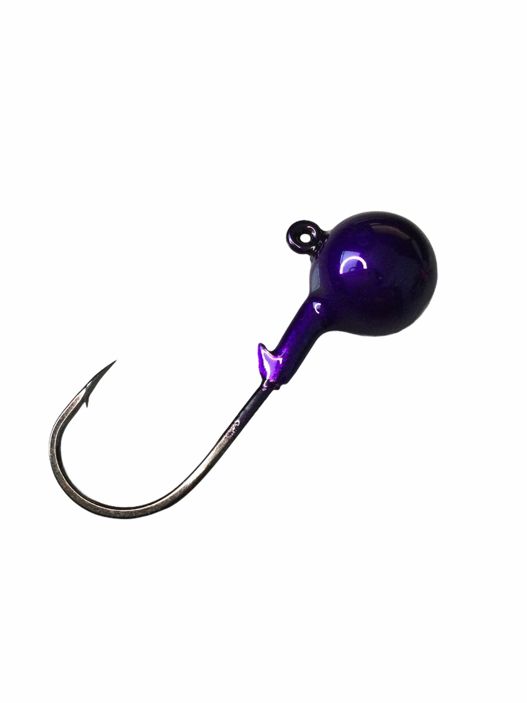 Owner JH-80 Bottom Shot Jig Head – 0.2 Oz / 7g, Size #4, Low Center Gravity For Bottom Fishing - View #5