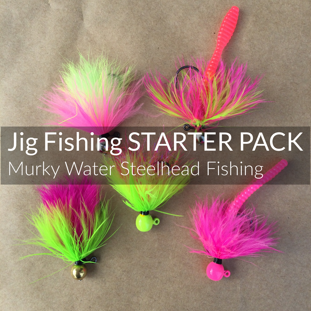 Murky Water Jig STARTER PACK float fishing for Steelhead